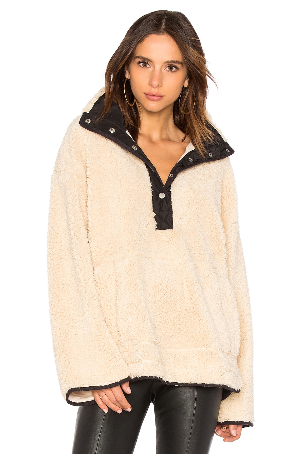 Free People Oh So Cozy Pullover in Ivory | REVOLVE