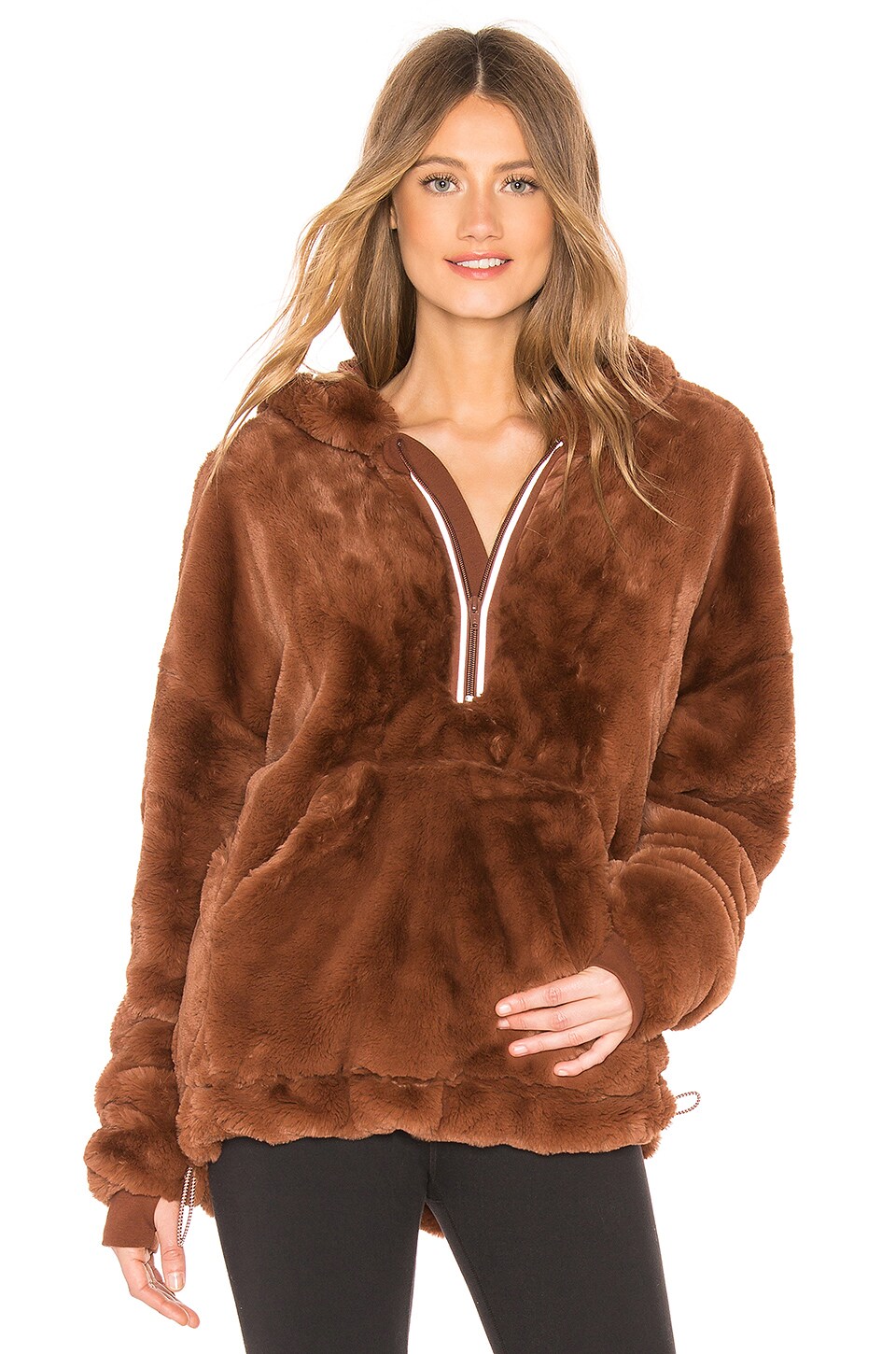 The Record Soft Jacket in Brown 