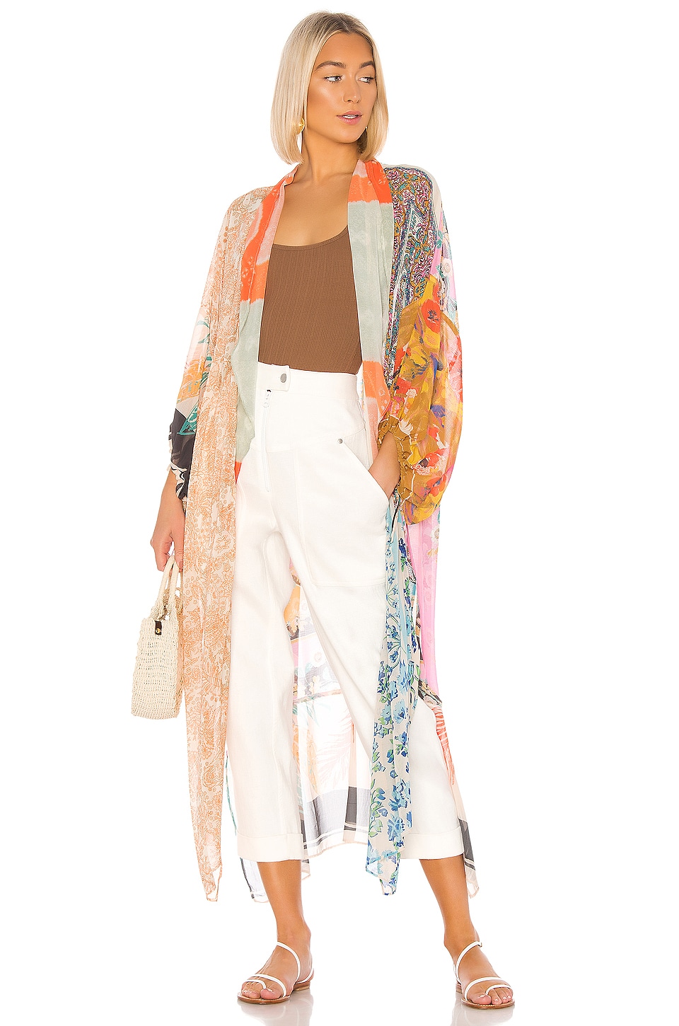 Free People Keeping Up With The Kimono in Multi | REVOLVE