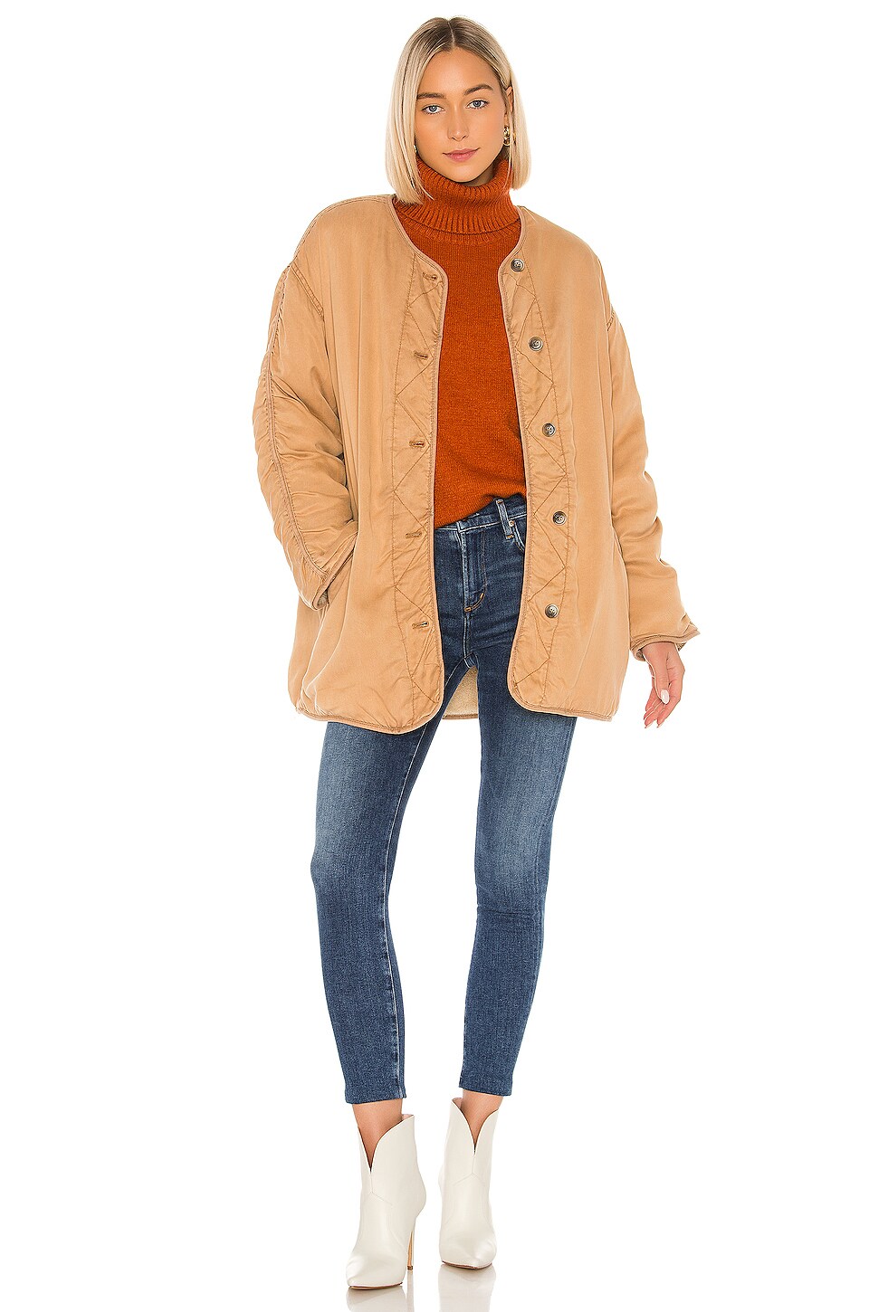 Free People Ivy Jacket in Sand | REVOLVE