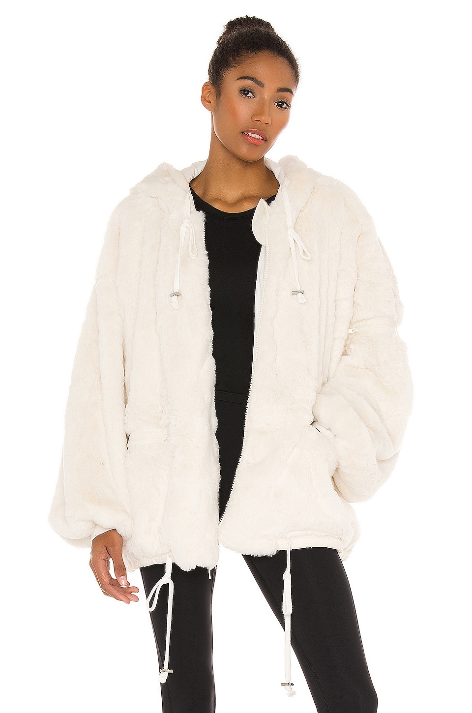 Free People X FP Movement Take A Moment Jacket in Ivory | REVOLVE