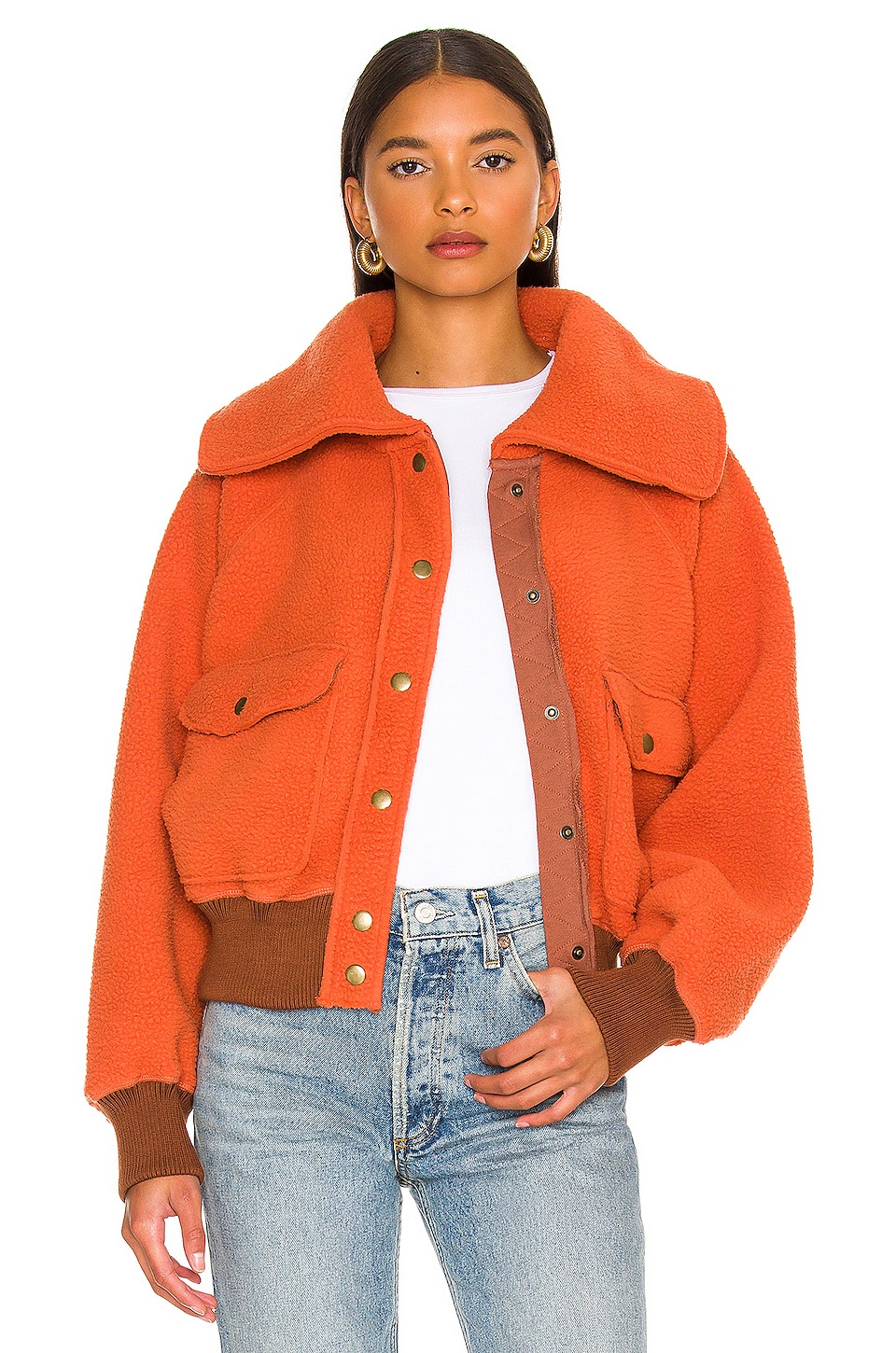 People Shasta Cardi Jacket in Warmstone 