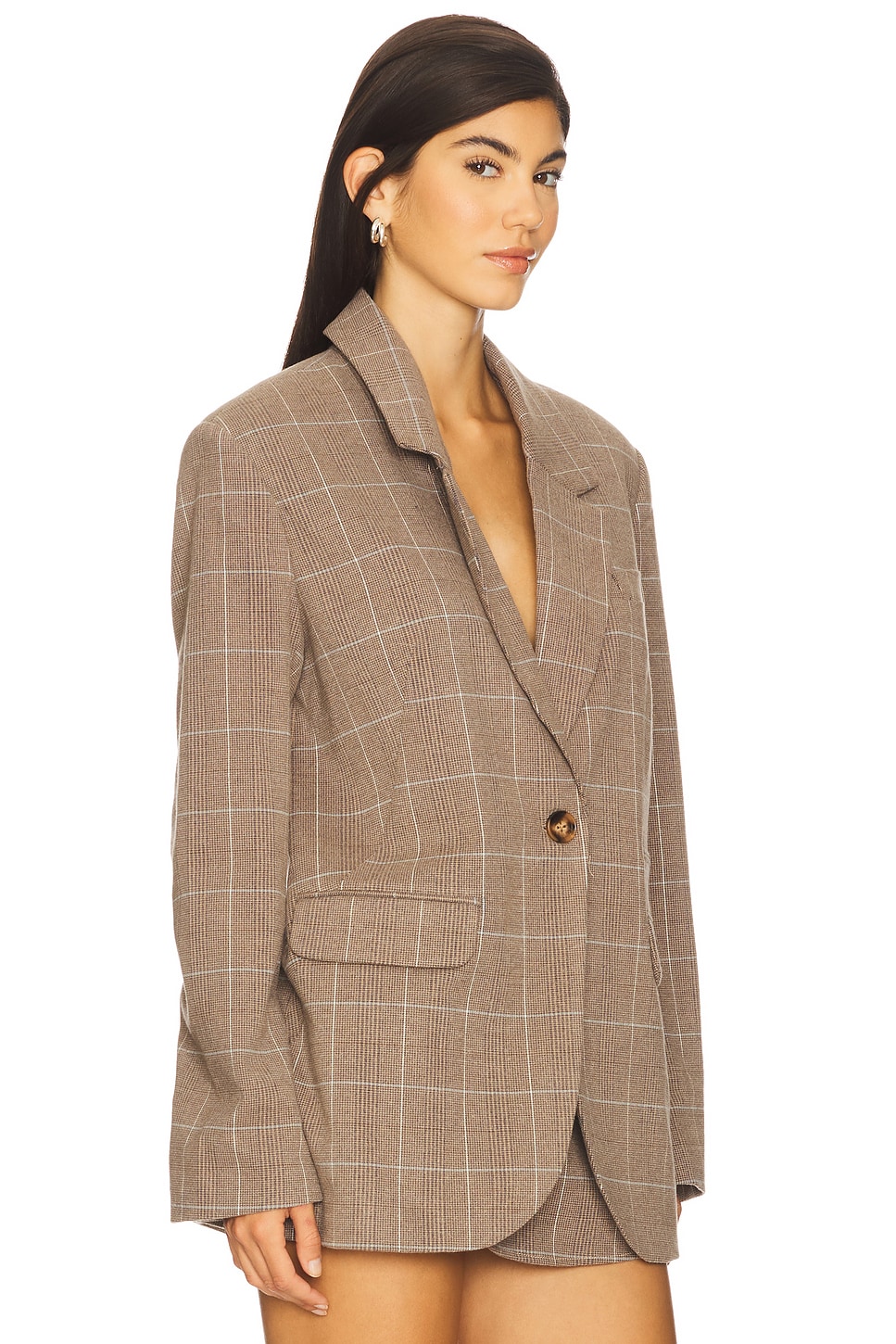 Free People Paper Cut Blazer Pinstripe thumbnail