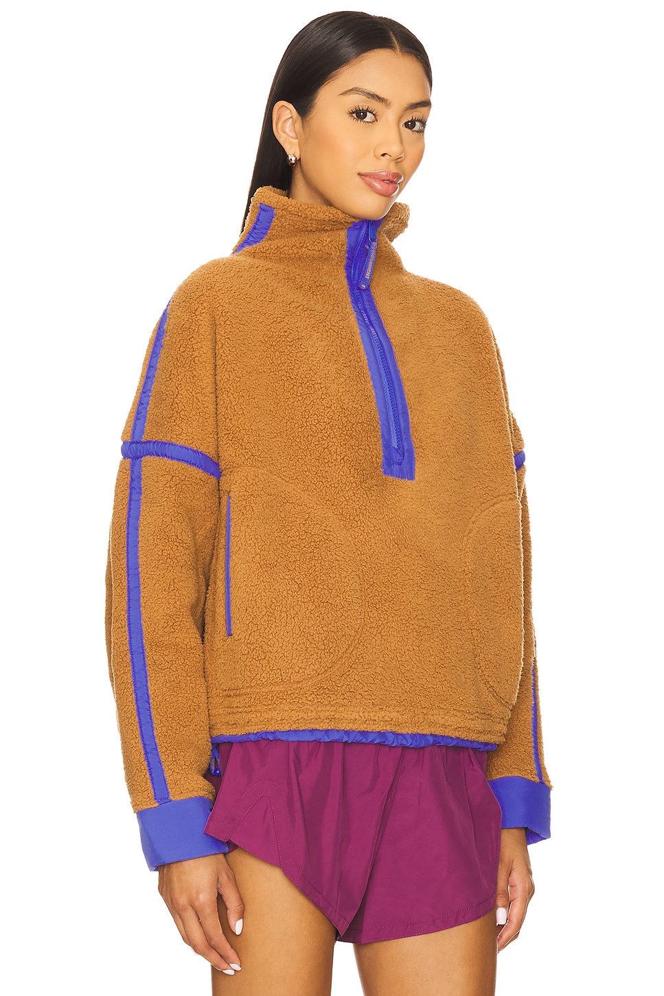 Free People x FP Movement Mountain High 1/2 Zip Jacket