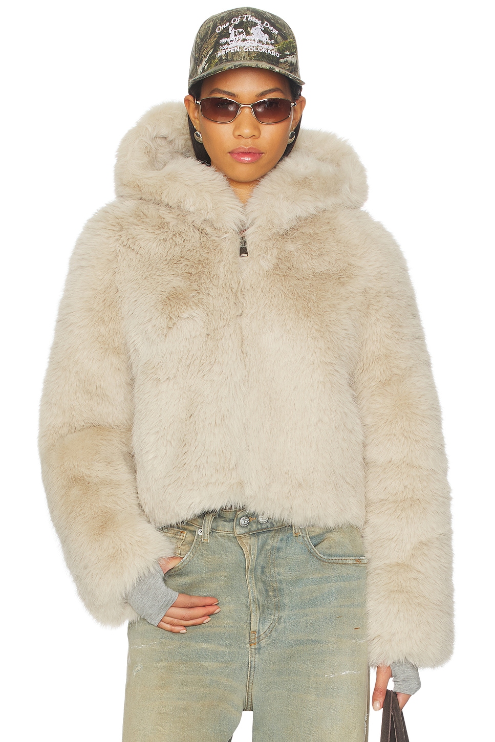 Louder Please Faux Fur Jacket