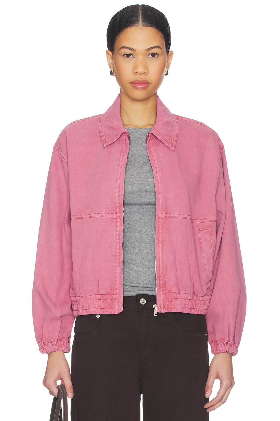 archivio ピンクジャケット 36 Free People x We The Free Birdie Jacket in Rose Rasom | REVOLVE