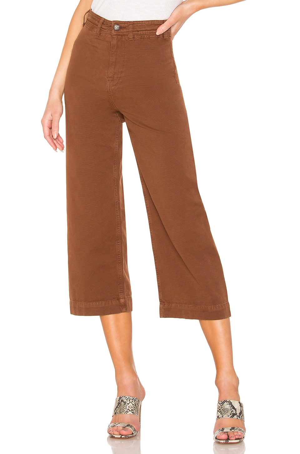 Free People Pants FREE PEOPLE PATTI PANT IN CHOCOLATE.