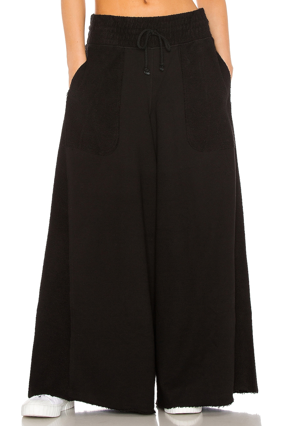 Free People X FP Movement Upbeat Wide Leg Pant in Black | REVOLVE