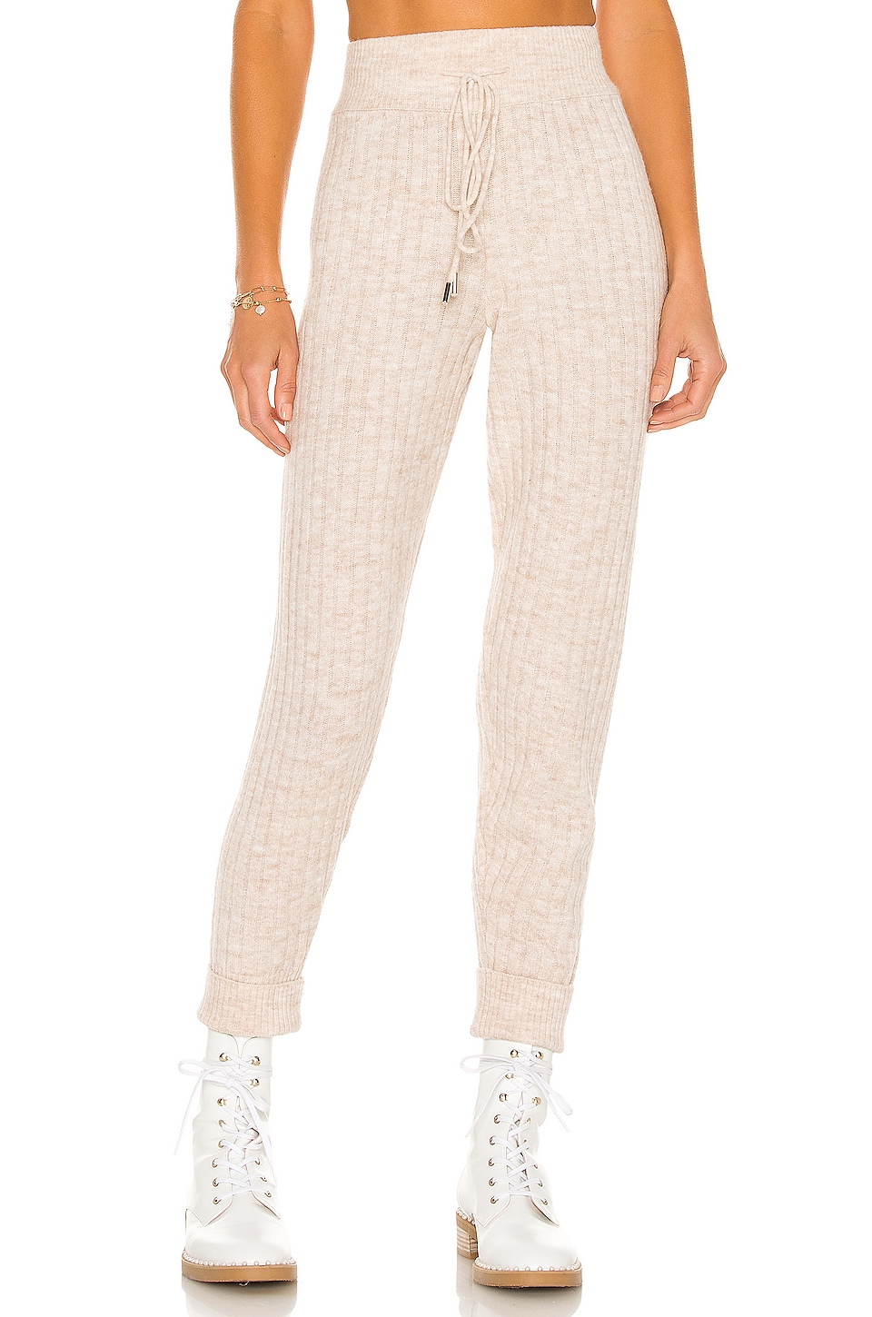 Free People Around the Clock Jogger in Oatmeal | REVOLVE