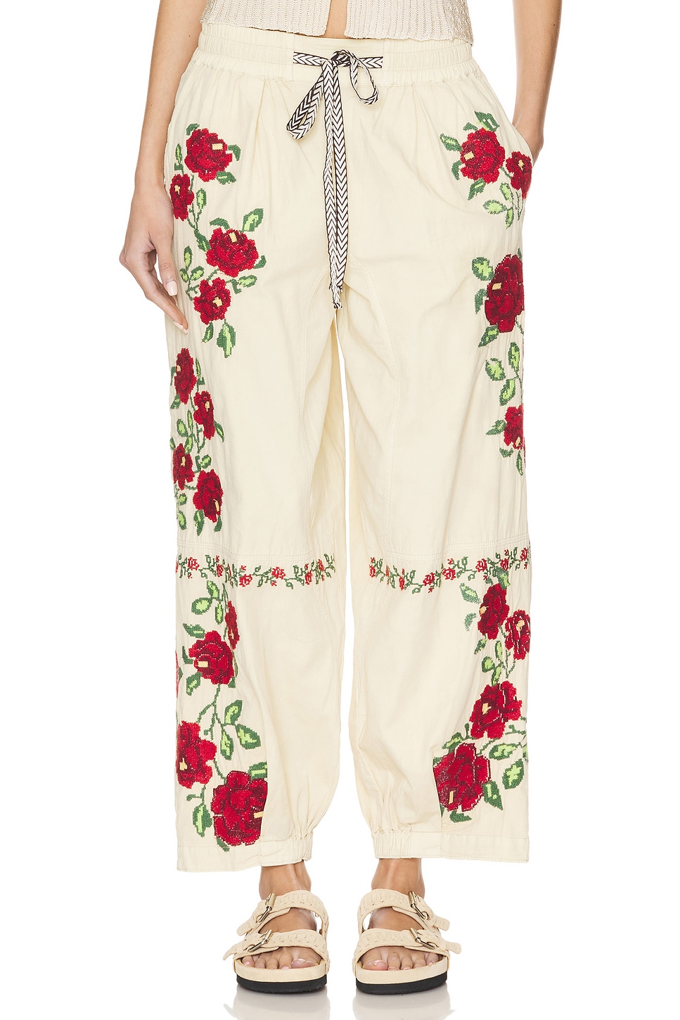 Revolve hotsell Floral Embroidered Jeans