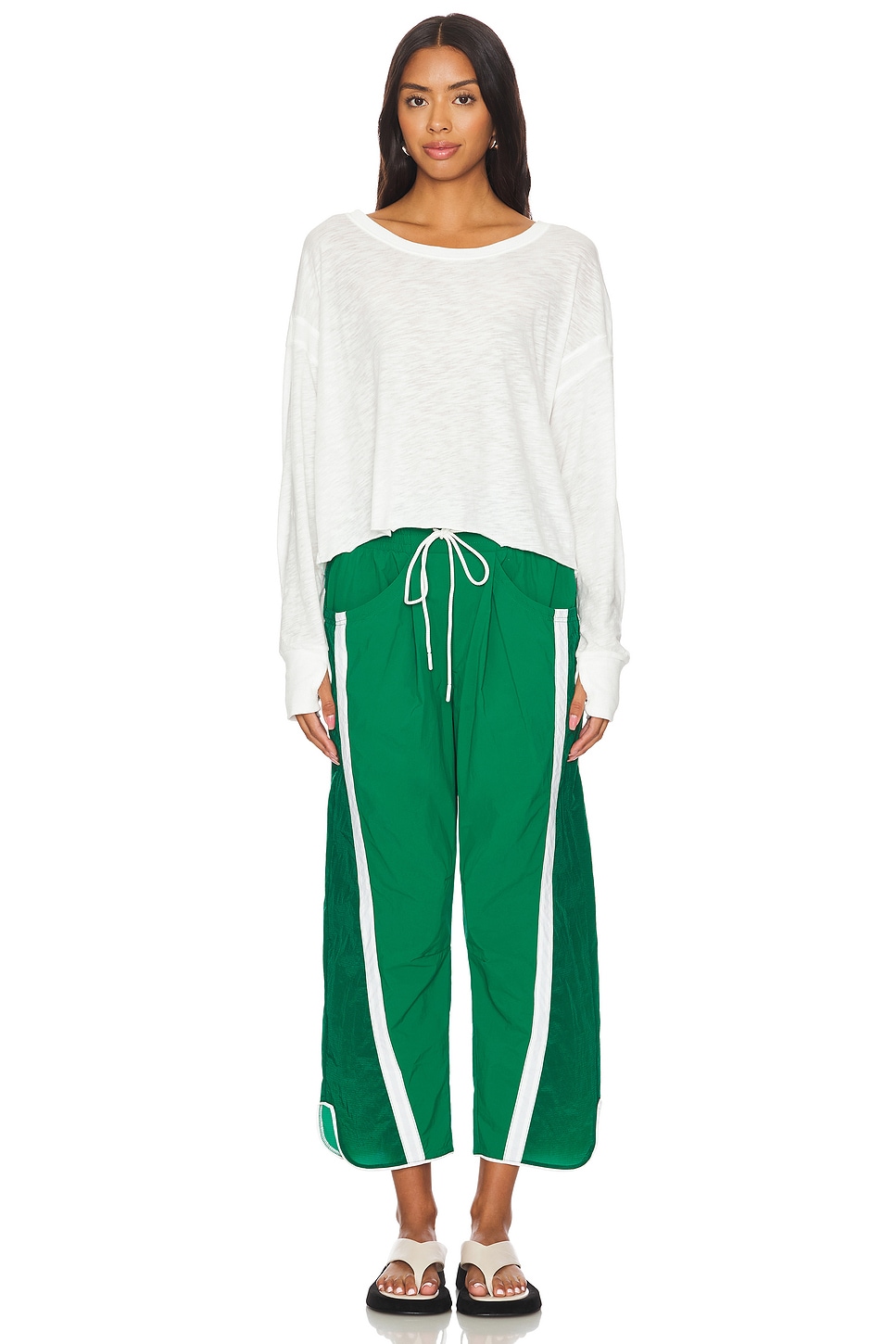 Free People x FP Movement Champ Is Here Pant In Heritage Green thumbnail