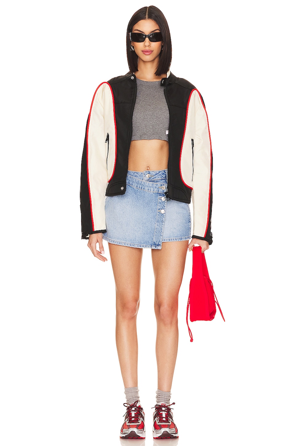 x We The Free Wynne Denim Skirt