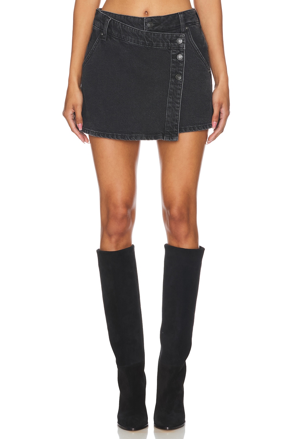 Free People Wynne Denim Skirt