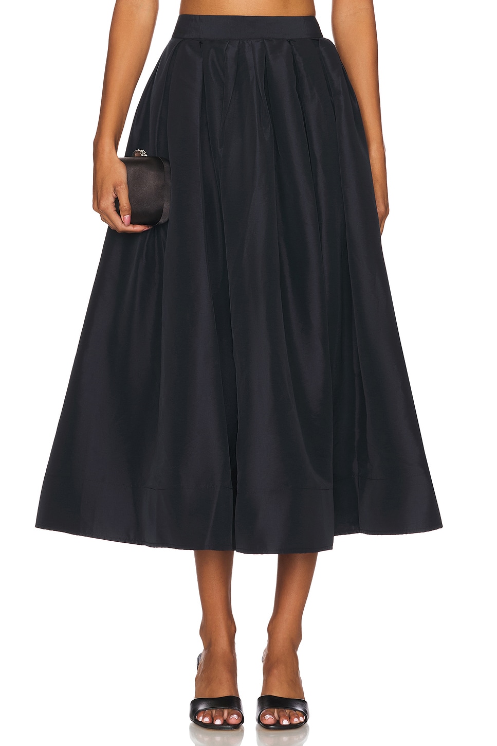 Emilia Full Skirt | Black