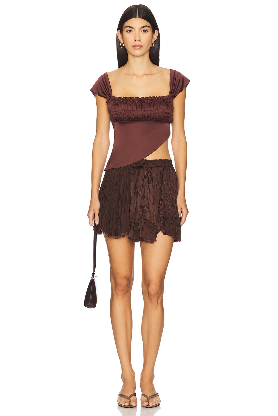 Free People Third Charm Mini Skirt