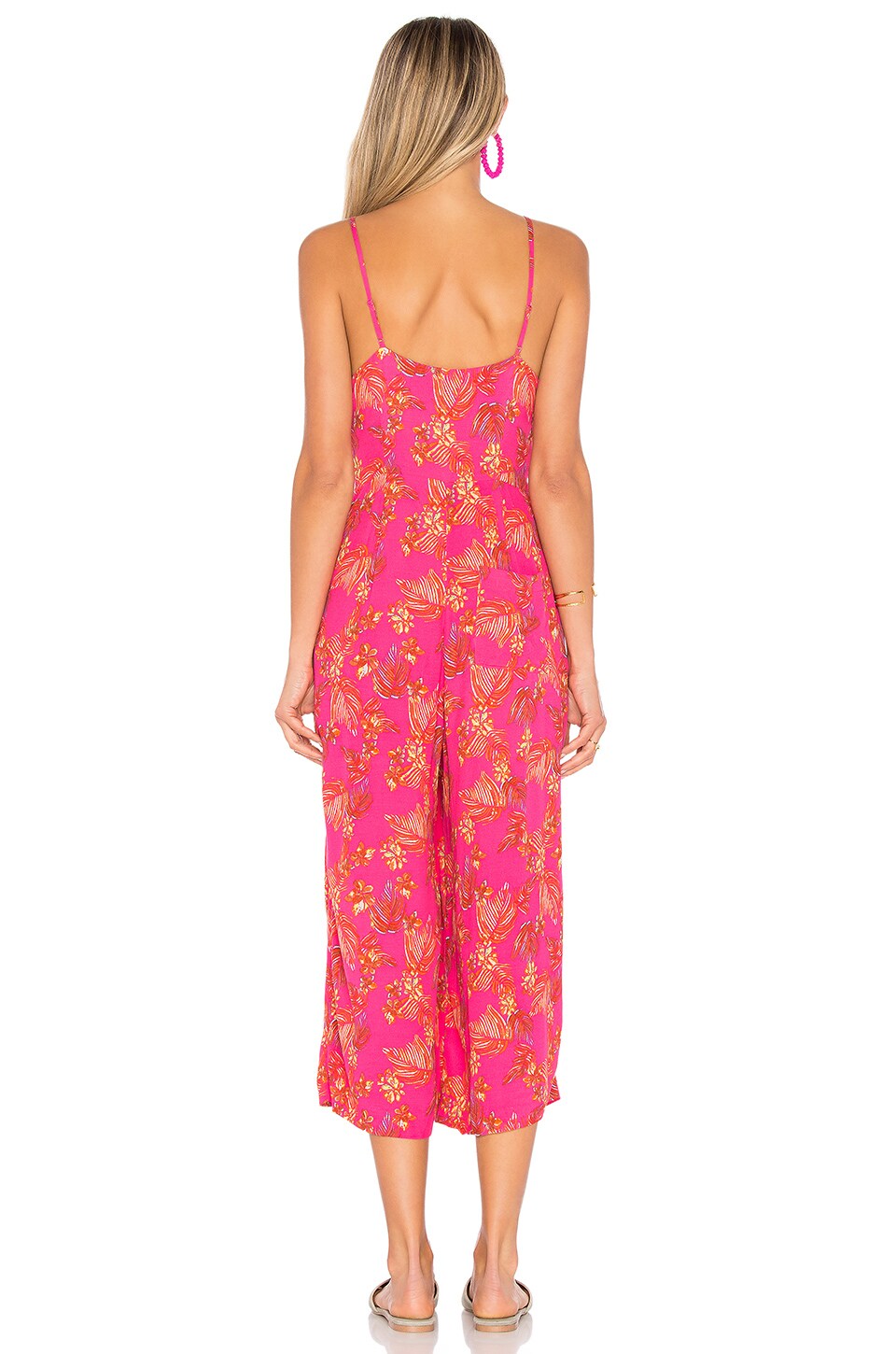 Free People Hot Tropics Jumpsuit in Pink Combo | REVOLVE