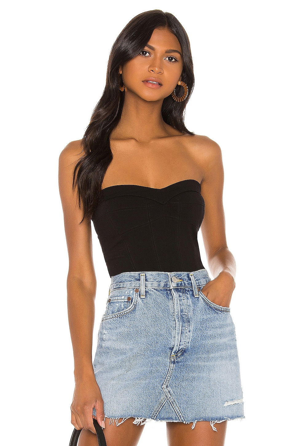 Free People You Too Tube Top in Black | REVOLVE
