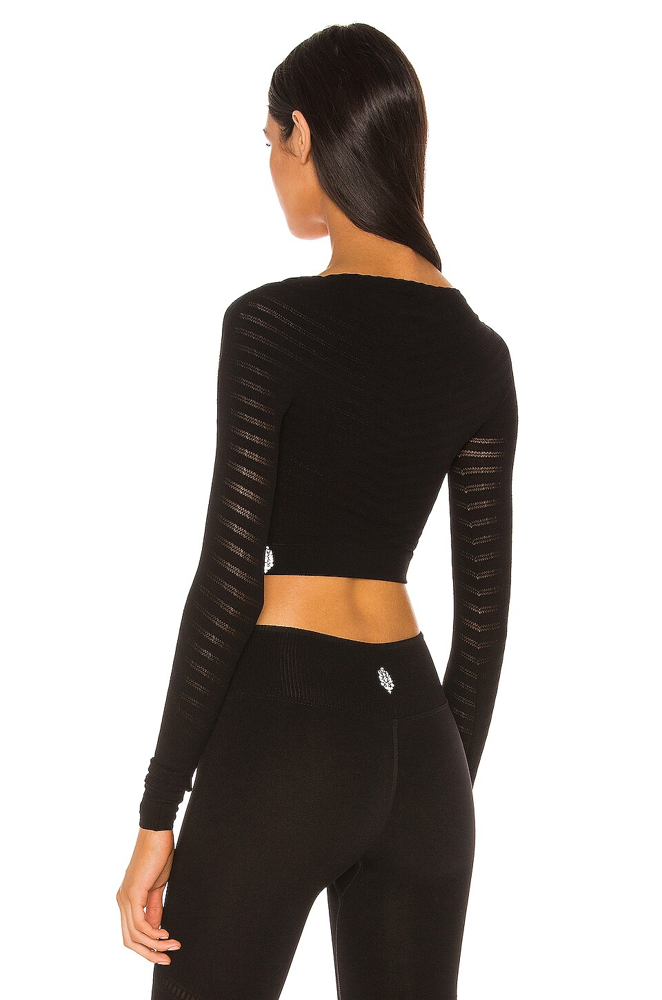 Free People X FP Movement Gone Adrift Long Sleeve in Black | REVOLVE