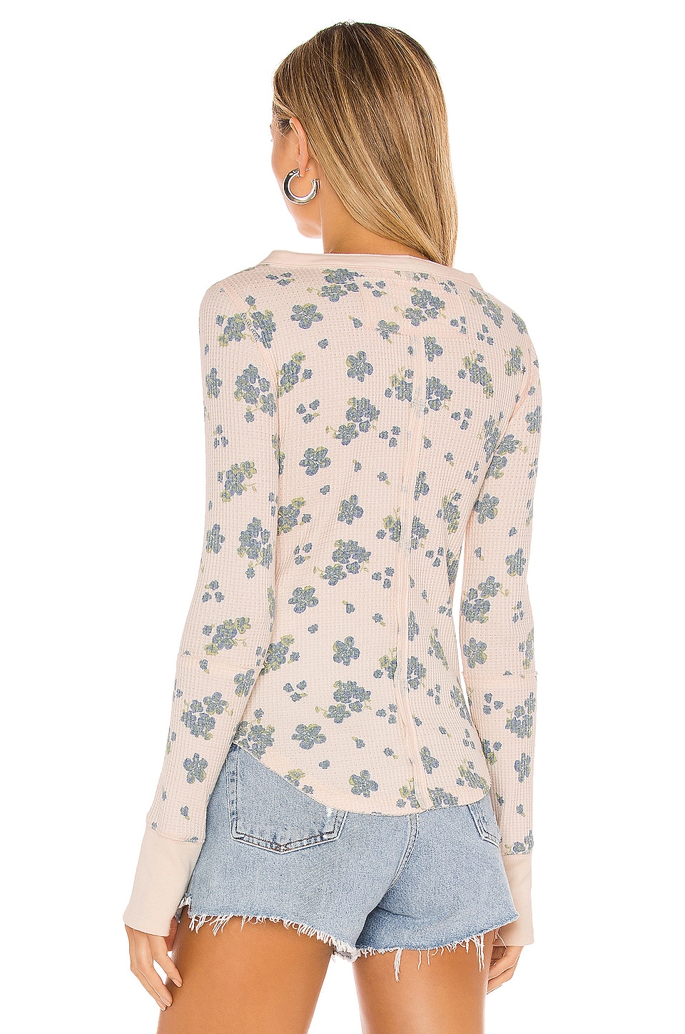 FREE PEOPLE EVEREST HENLEY TEE