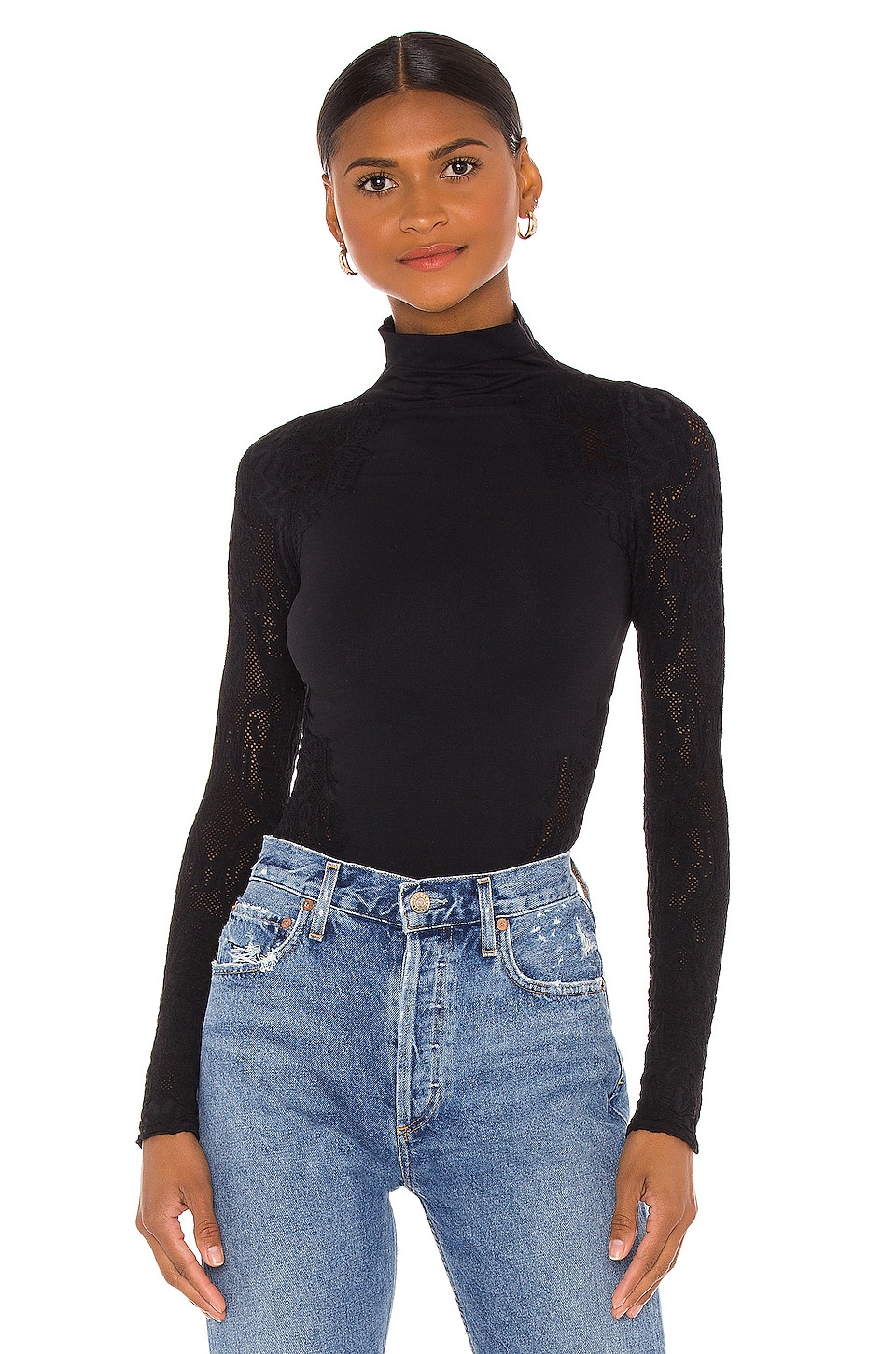 Free People No Turning Back Top In Black Revolve