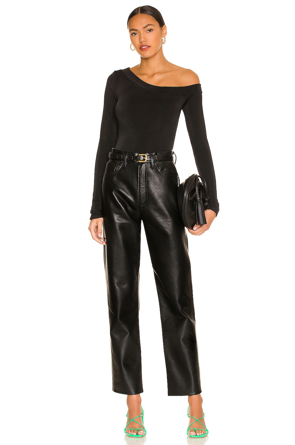 Free People x REVOLVE That's Hot Bodysuit in Black | REVOLVE