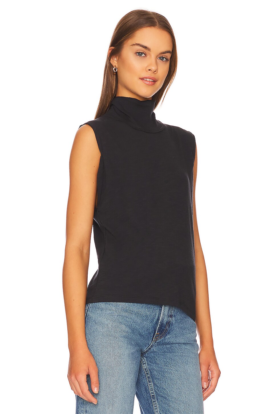 Free People Xena Tank in Black