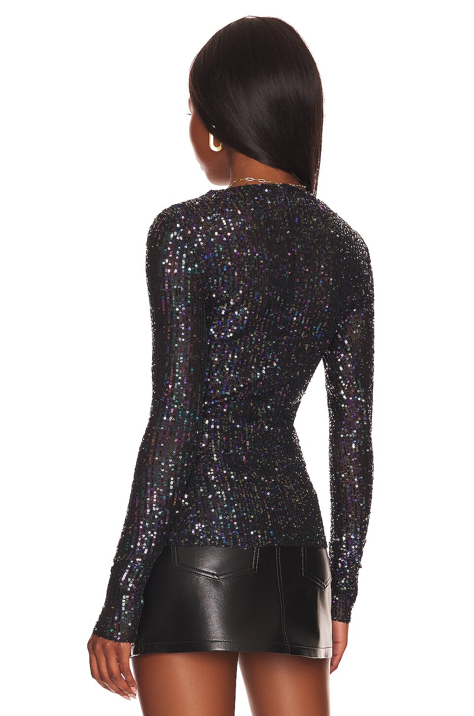 Free People Printed Gold Rush Long Sleeve- 75% off in cart FINAL SALE – Treehouse On Main