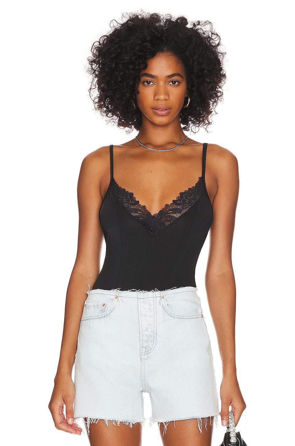 Bardot Nikki Lace Bodysuit in Black