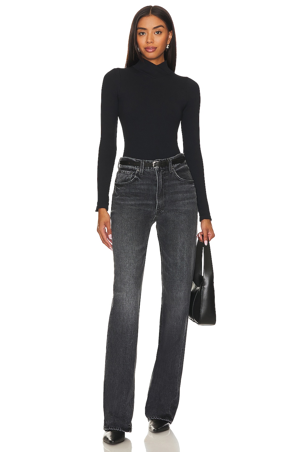(取寄) フリーピープル レディース オン エアー タートルネック Free People women On Air Turtleneck Black Free People On Air Turtleneck in Black – CHROME