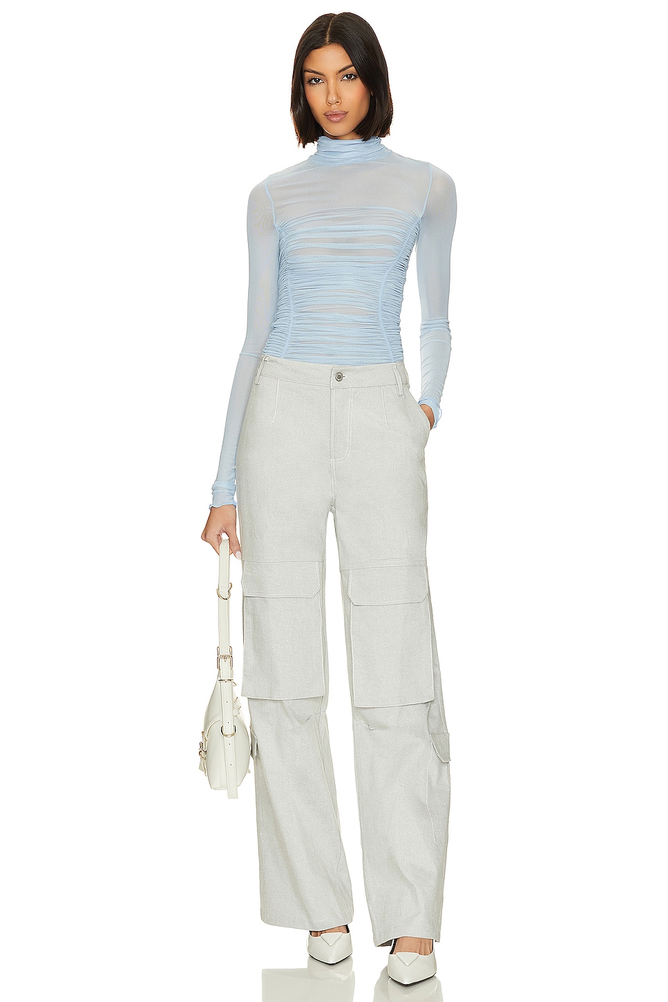 Free People x Intimately FP Under It All Bodysuit In Silver