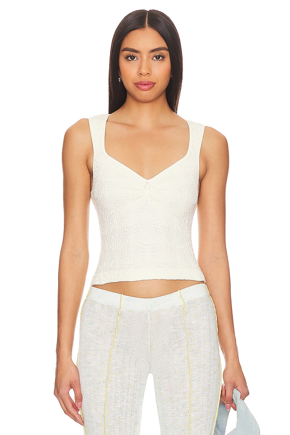 Free People Love Letter Cami Ivory - Starlet