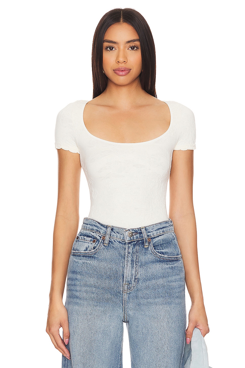 FREE PEOPLE Intimately - Give A Little Seamless Layering Top
