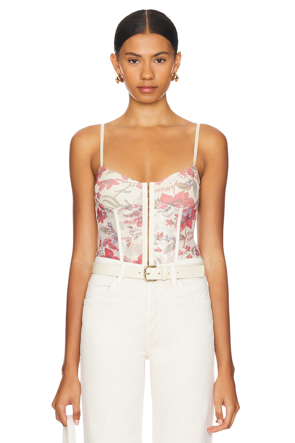 Free People X Intimately FP Printed Night Rhythm Bodysuit