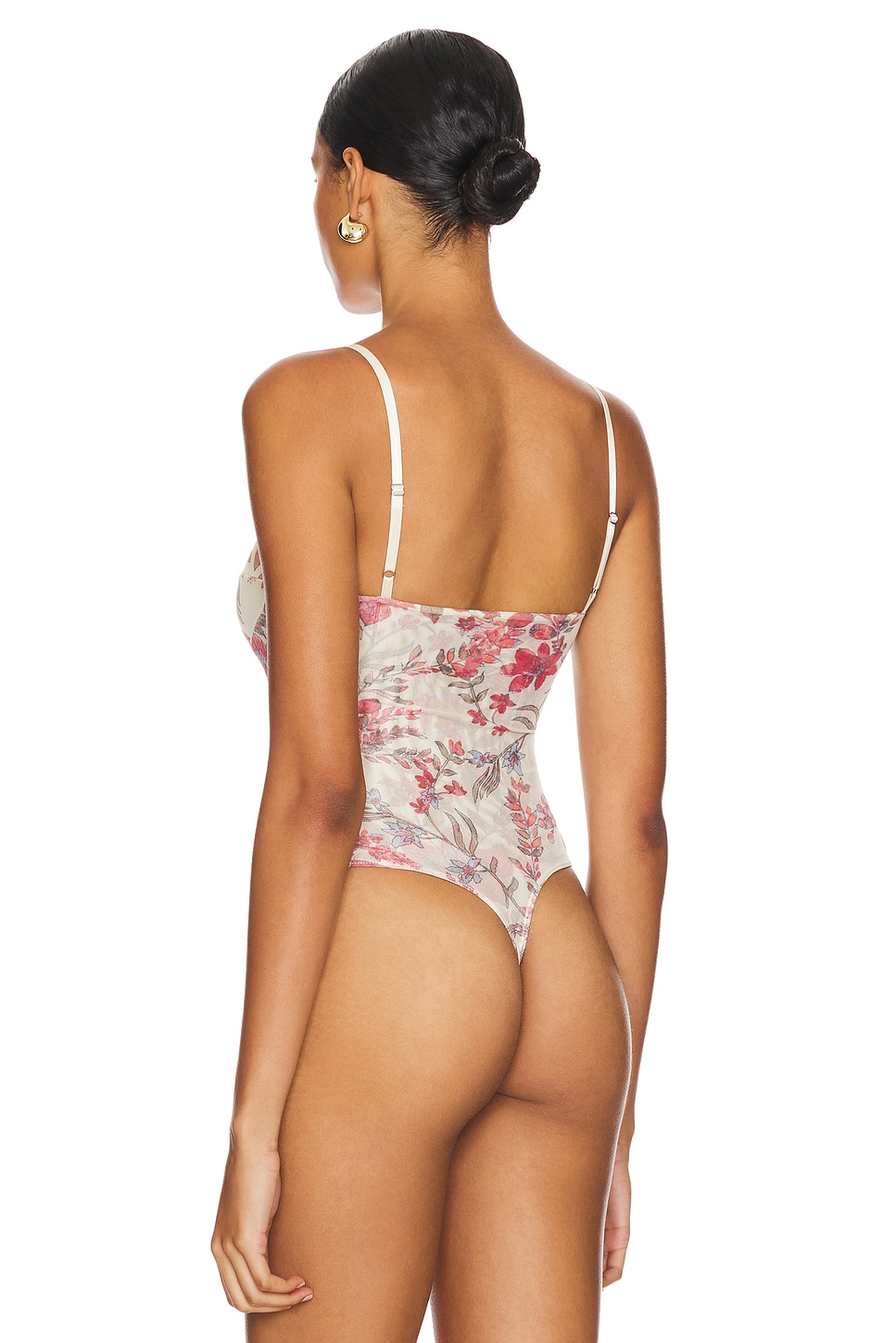 Free People X Intimately FP Printed Night Rhythm Bodysuit thumbnail