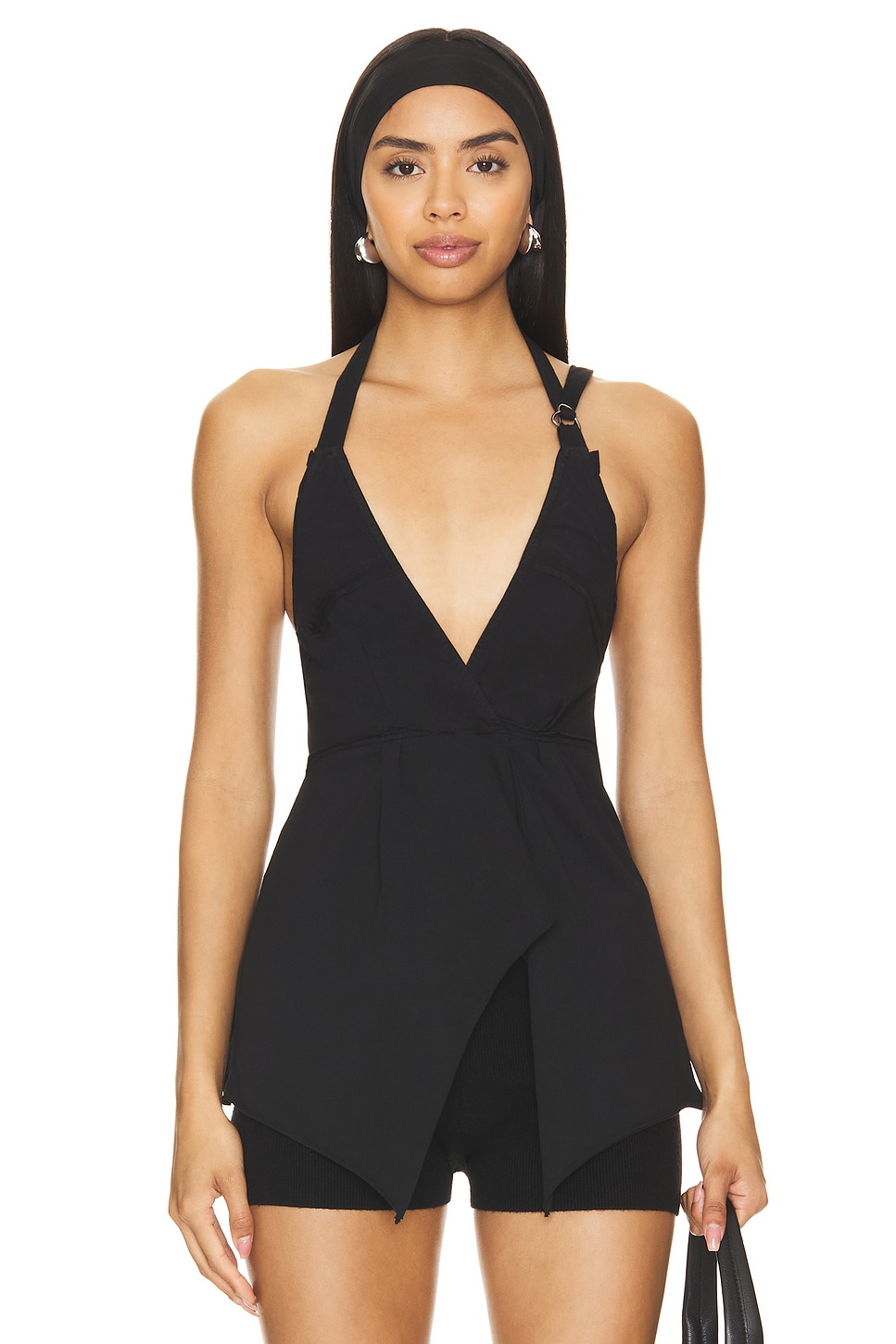 Free People x REVOLVE Layla Tunic in Black | REVOLVE