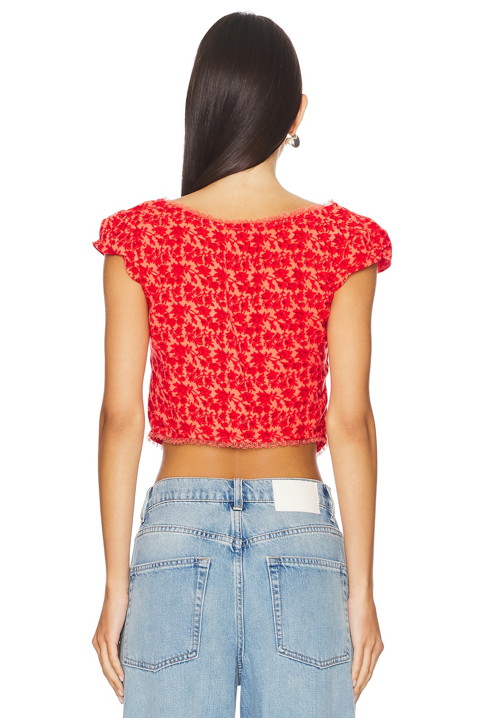 Free People Faye Printed Top thumbnail