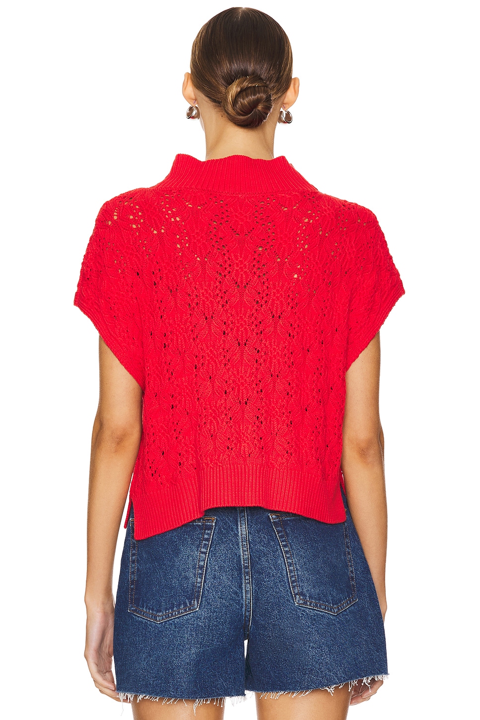 Free People Vickie Mock Neck Sweater thumbnail