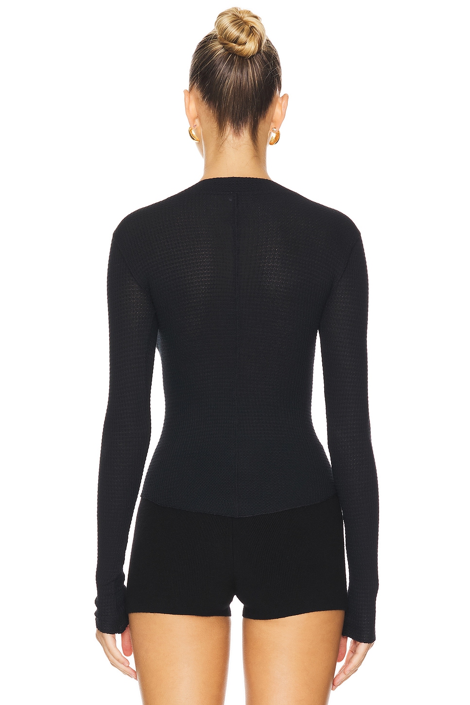 Free People x Intimately FP Going Places Cardi In Black thumbnail