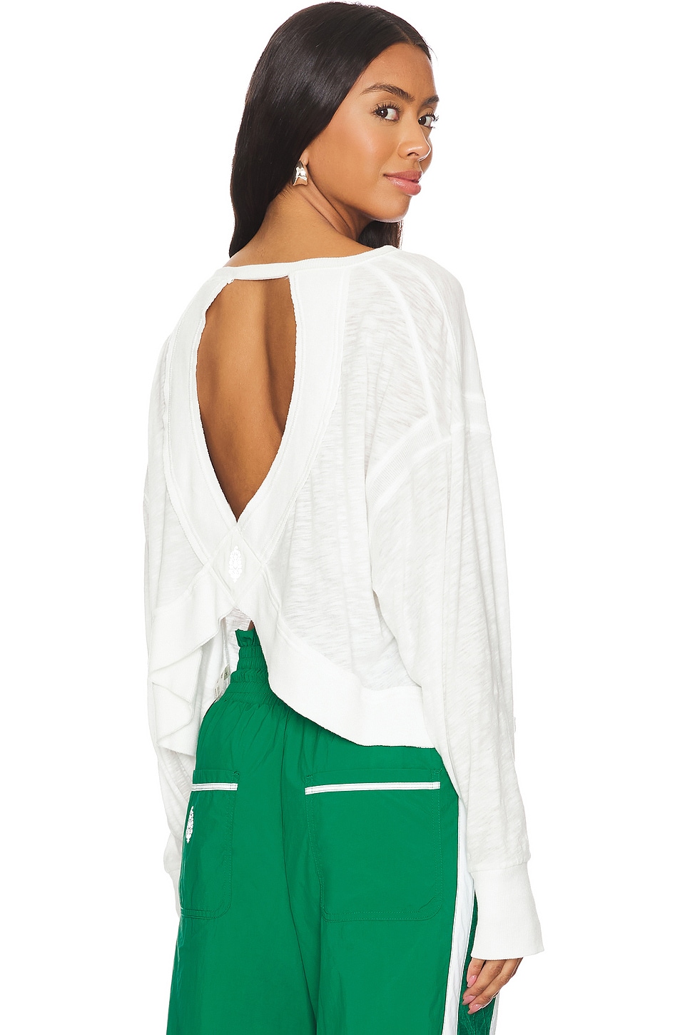 x FP Movement My Time Layer Tee In White