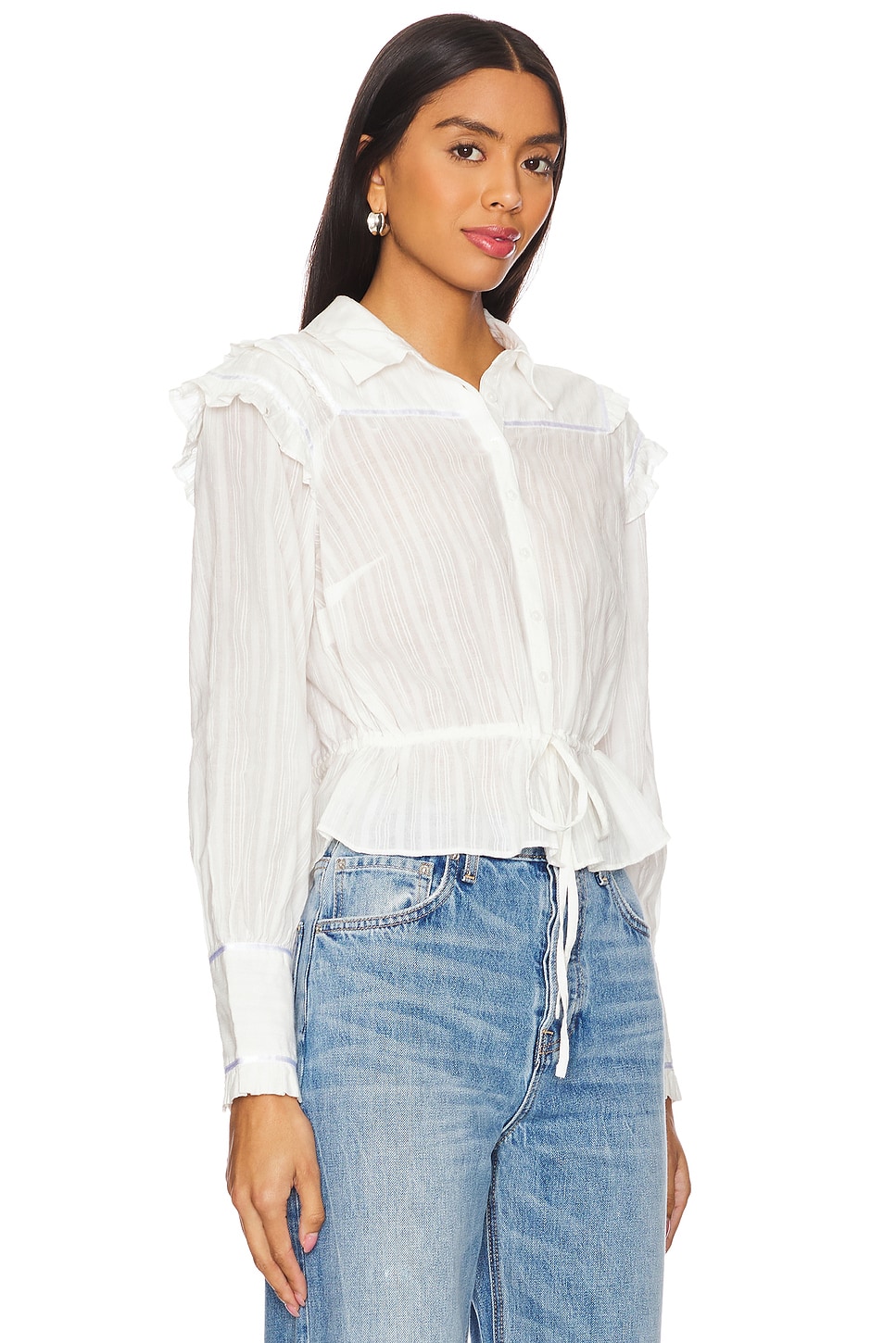 Free People Solid Daybreak Blouse thumbnail