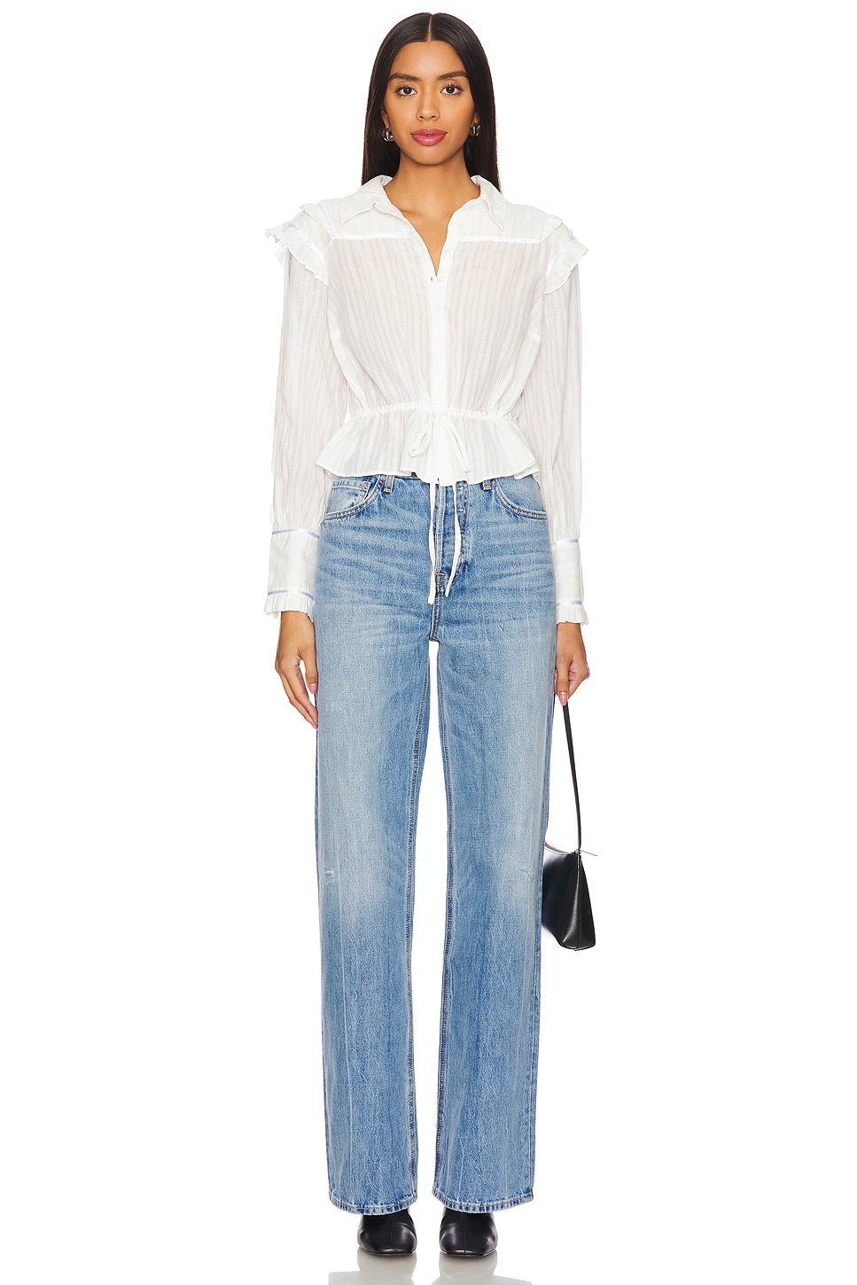 Free People Solid Daybreak Blouse thumbnail