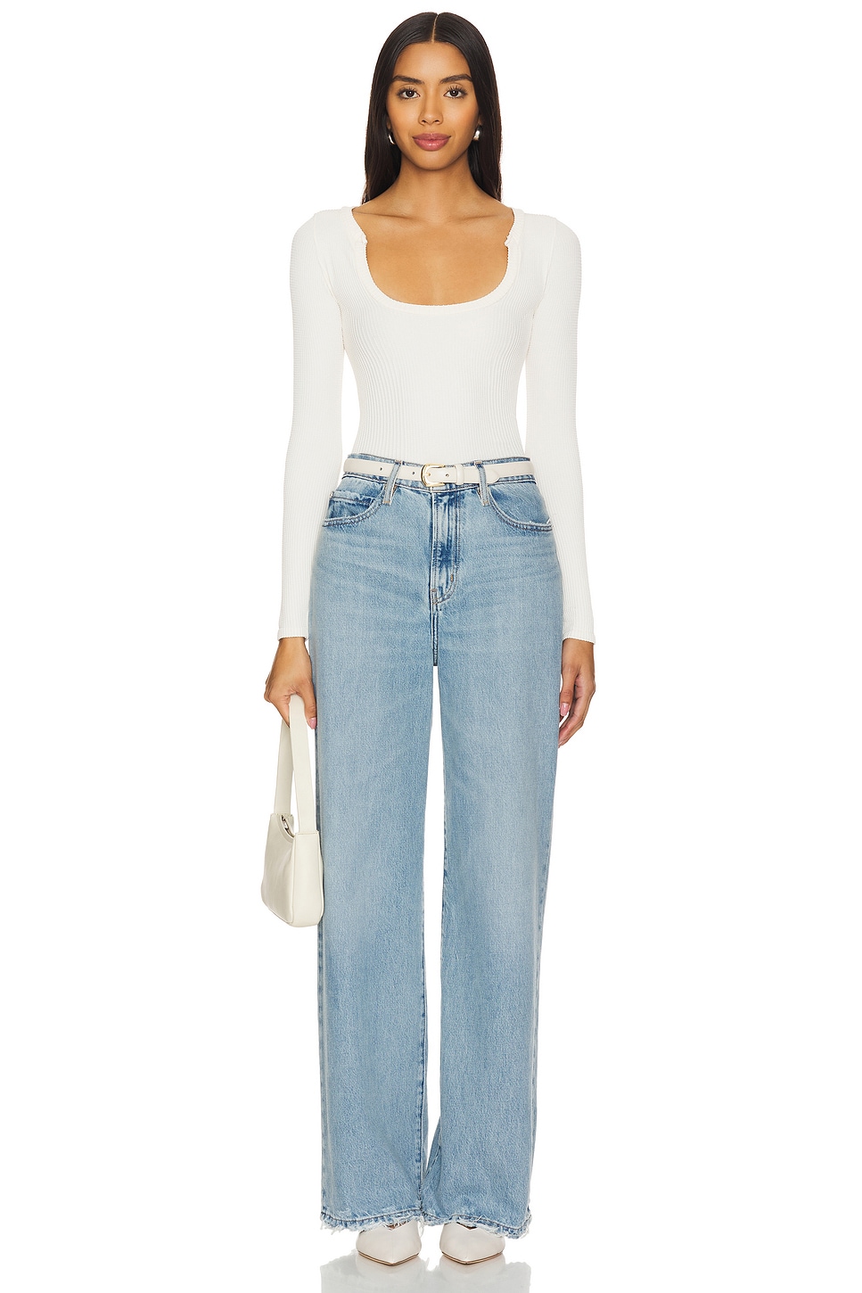 x Intimately FP Clean Slate Seamless Layering Top In Ecru