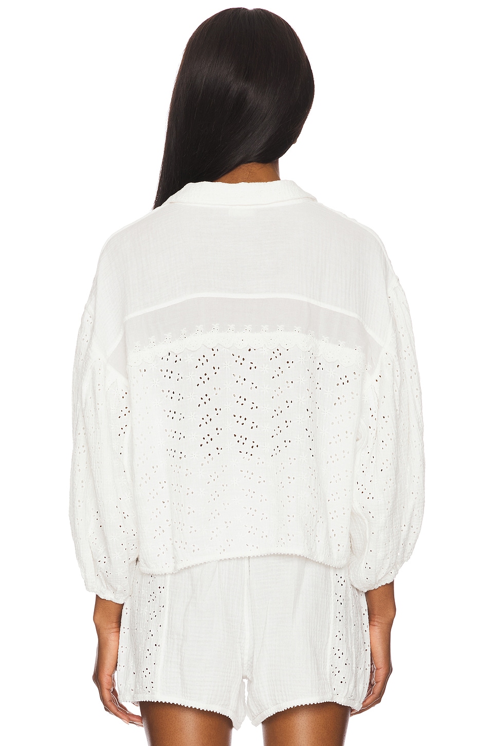 Free People x Intimately Fp Full Bloom Shirt In Ivory thumbnail