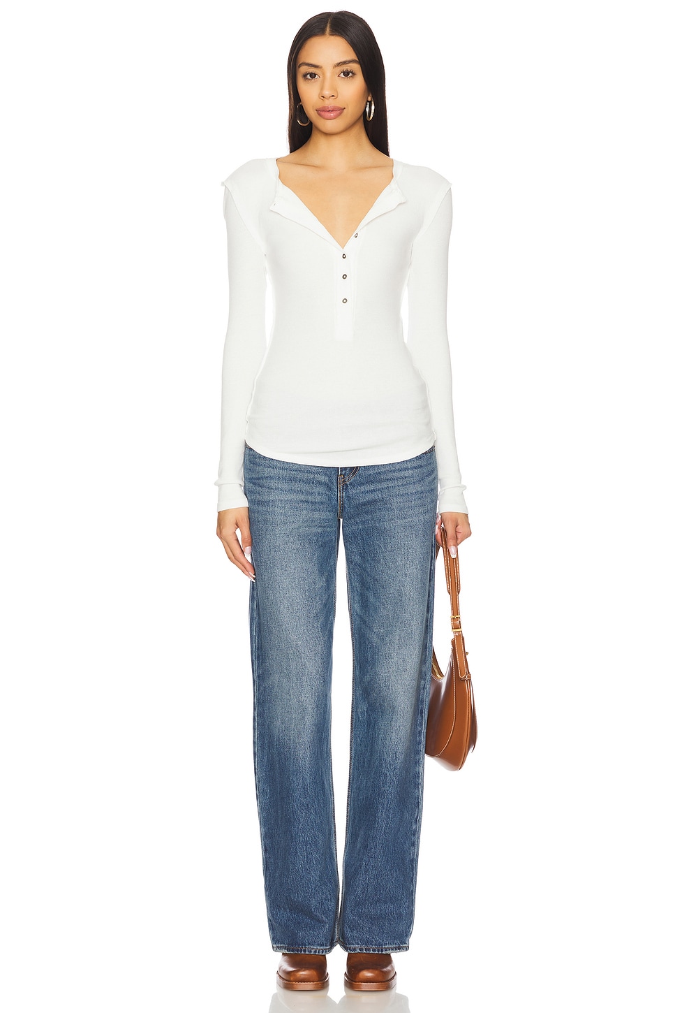 (取寄) フリーピープル レディース ジェイミー ヘンリー Free People women Jamie Henley Ivory We The Free Jamie Henley | Free People