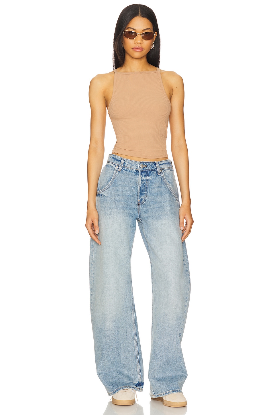 フリーピープル Free People Mia Tank レディース シャツ トップス Macchiato Free People Women's Mia Tank, Macchiato at Amazon Women's