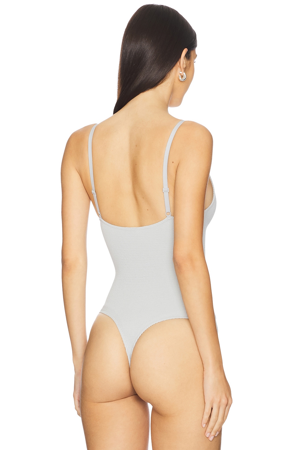 Free People Textured Triangle Bodysuit thumbnail