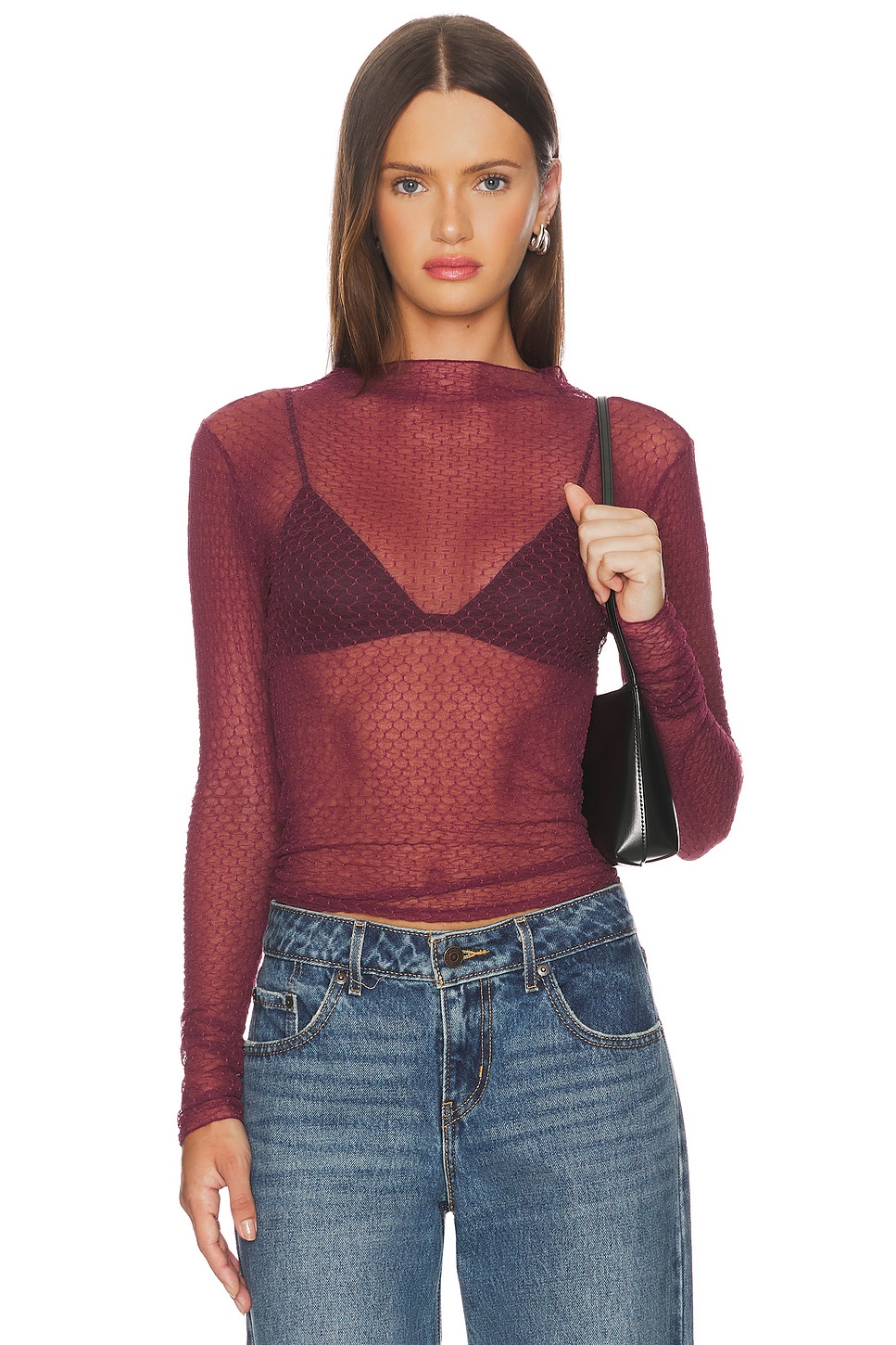 (取寄) フリーピープル レディース マインディング マイ ビジネス トップ Free People women Minding My Business Top Crushed Berry Free People MINDING MY BUSINESS トップ - Crushed Berry | REVOLVE