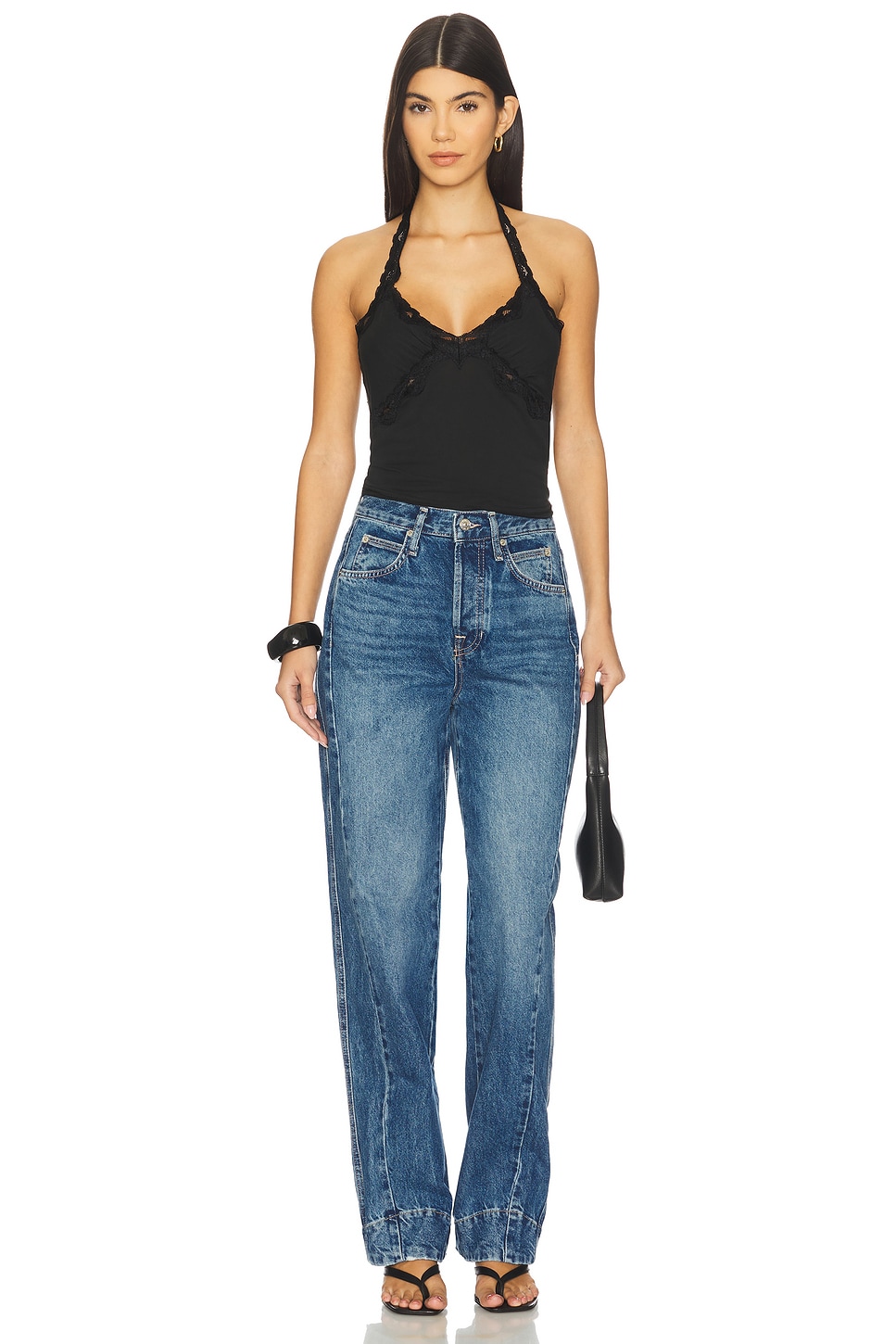 Free People BROOKE ホルター - Black | REVOLVE