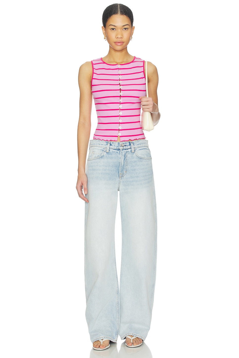 Free People Tilly Striped Vest thumbnail