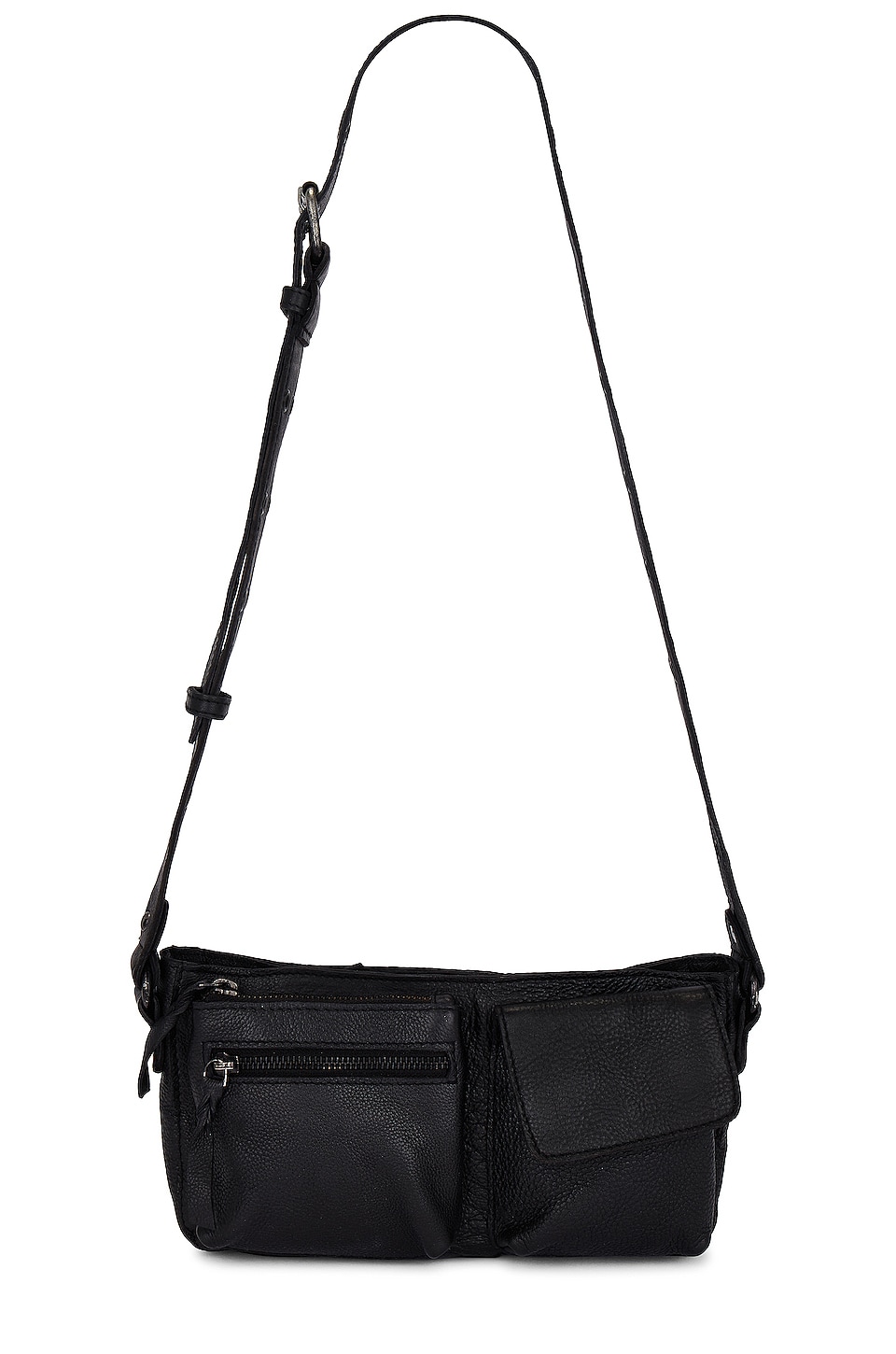 Free People Wade Leather Sling in Black | REVOLVE